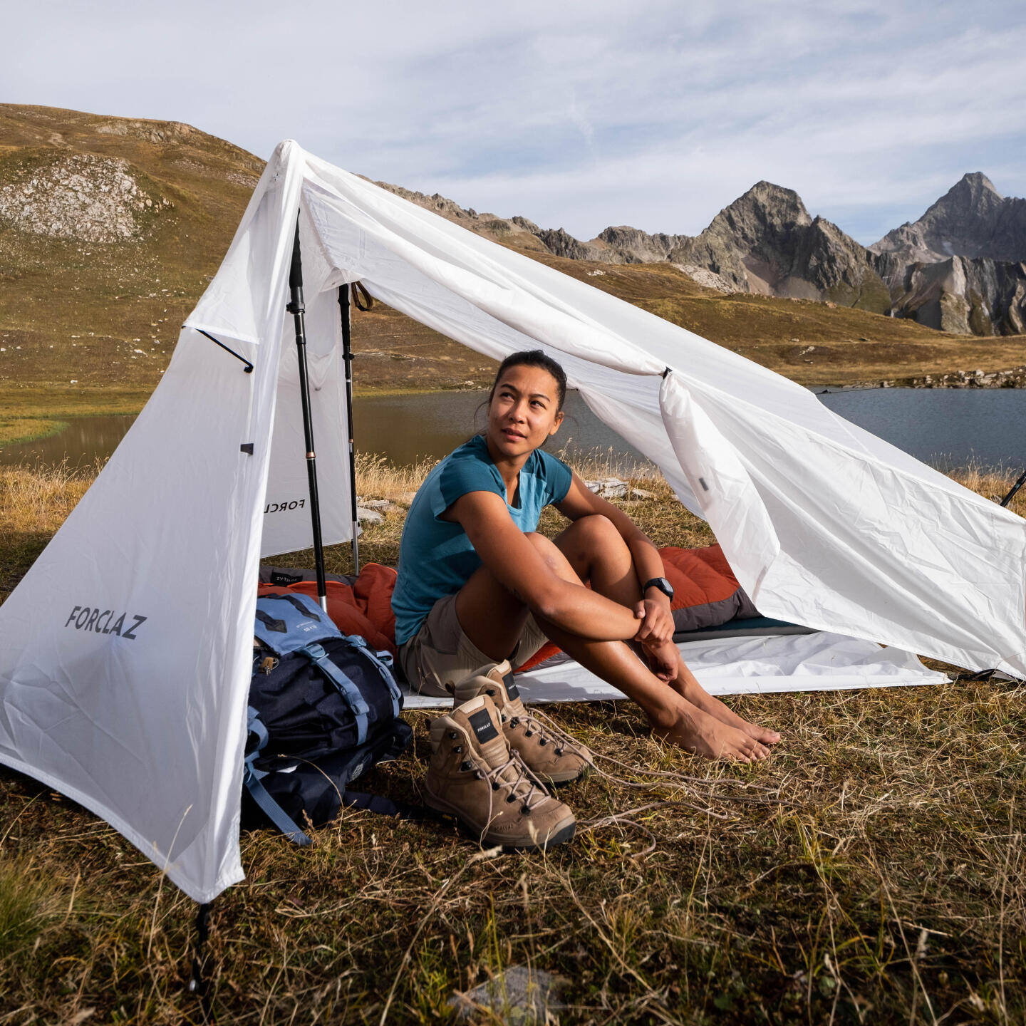 DECATHLON FORCLAZ Tarp Tent - Undyed_Image