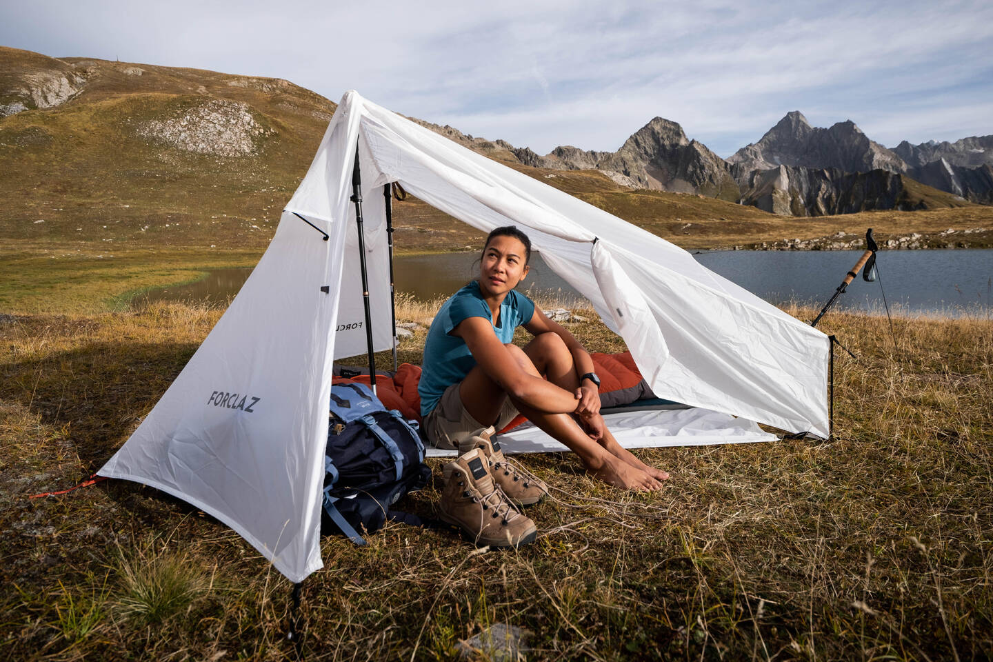 DECATHLON FORCLAZ Tarp Tent - Undyed_Image