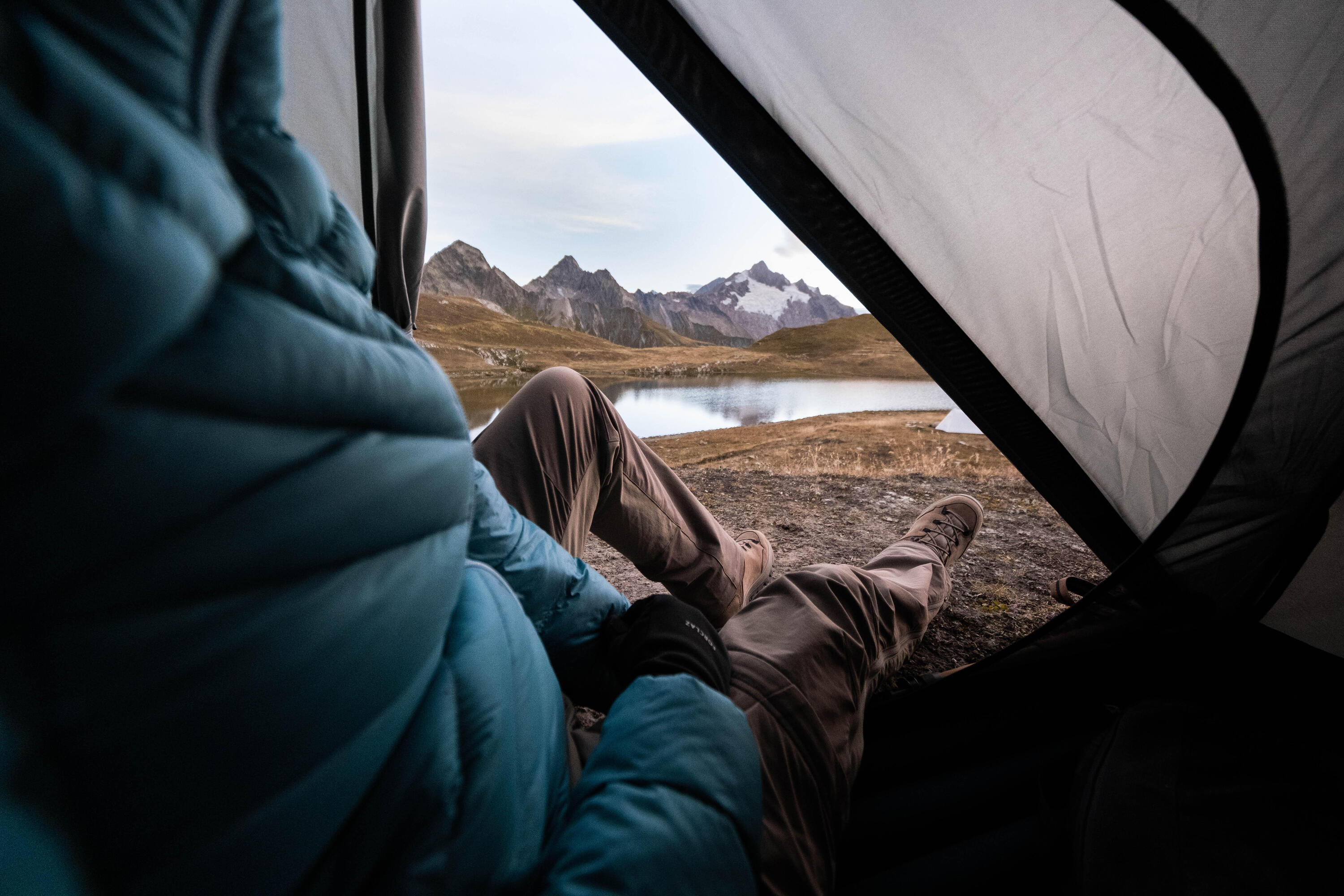 ​Tente dôme de trekking 2 places, MT500 Mesh 12/16