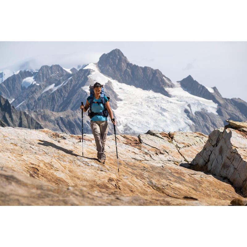 Kadın Outdoor Trekking Modüler Pantolon - Bej - MT500
