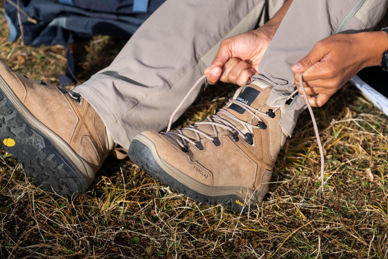 Buty trekkingowe damskie MT500 Vibram skóra wodoodporne