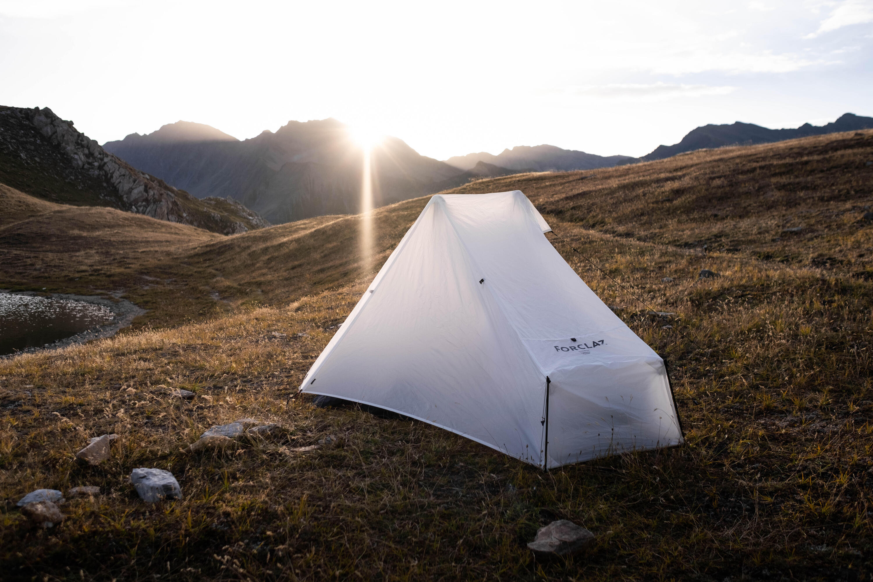 Trekking Tarp Tent - 1 person - MT900 Minimal Editions - Undyed 2/8