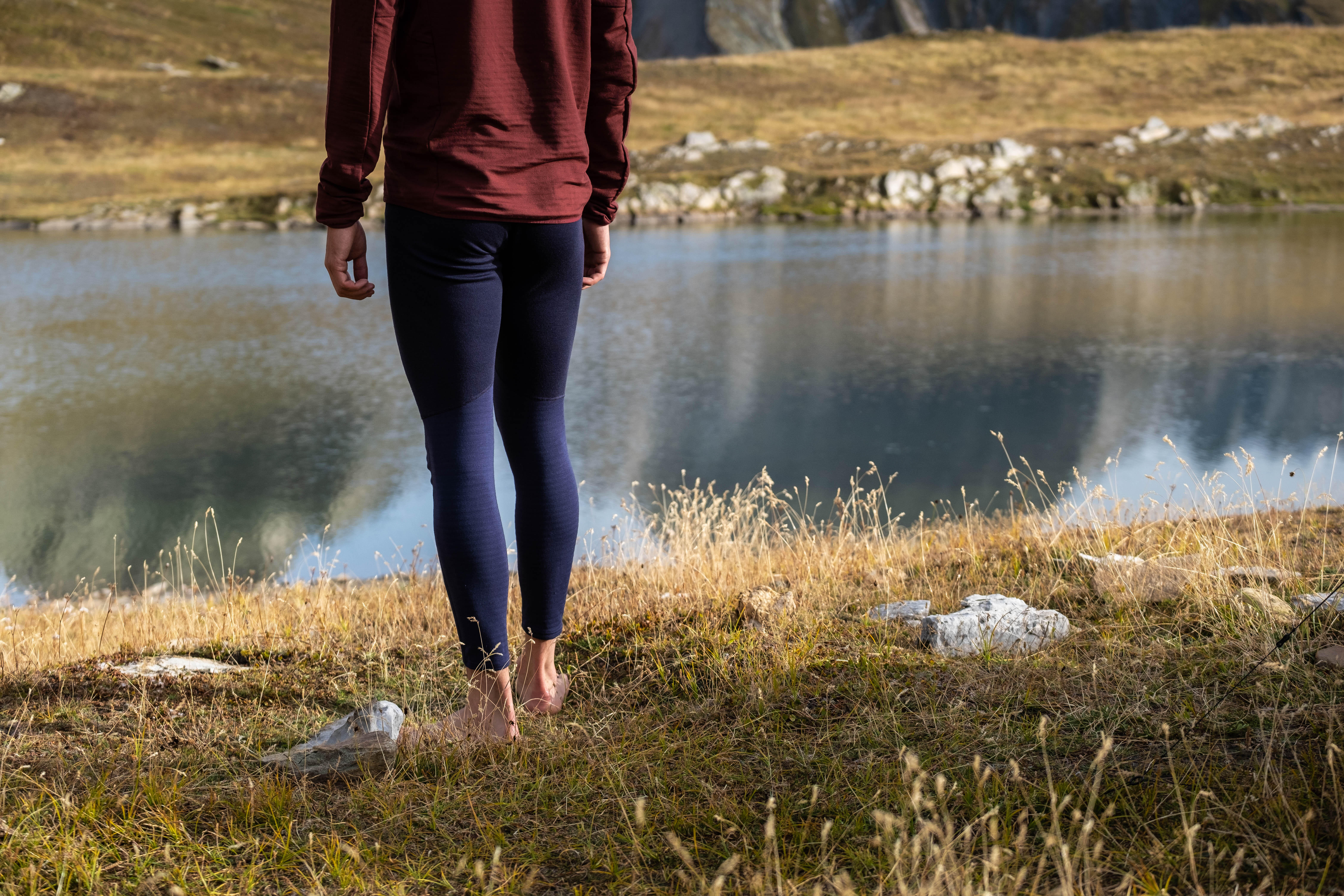 Cache-Cou Homme Merino Bleu Foncé