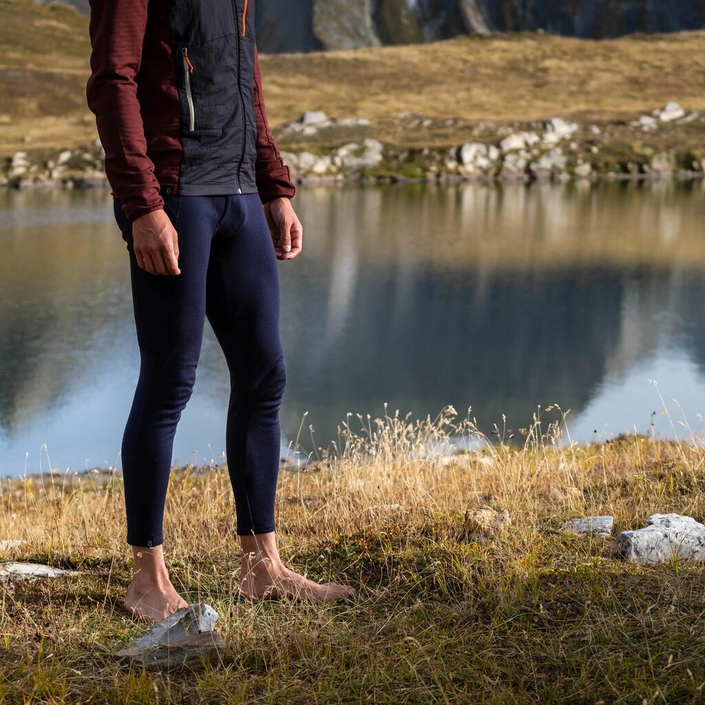 Men's Mountain Trekking Merino Wool Base Layer Tights / Leggings - MT900