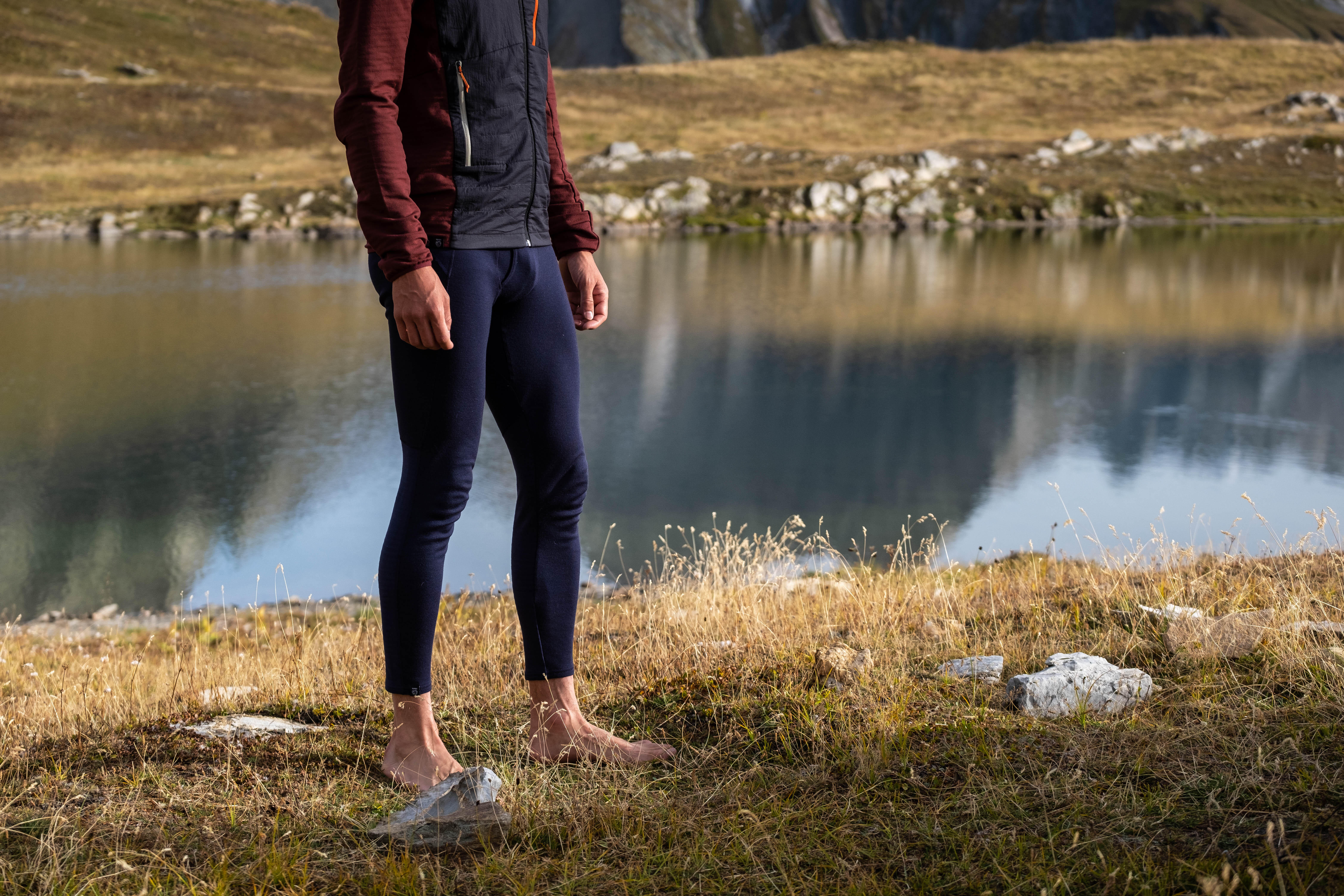 FORCLAZ (フォルクラ) 登山・トレッキング メリノタイツ Trek 900