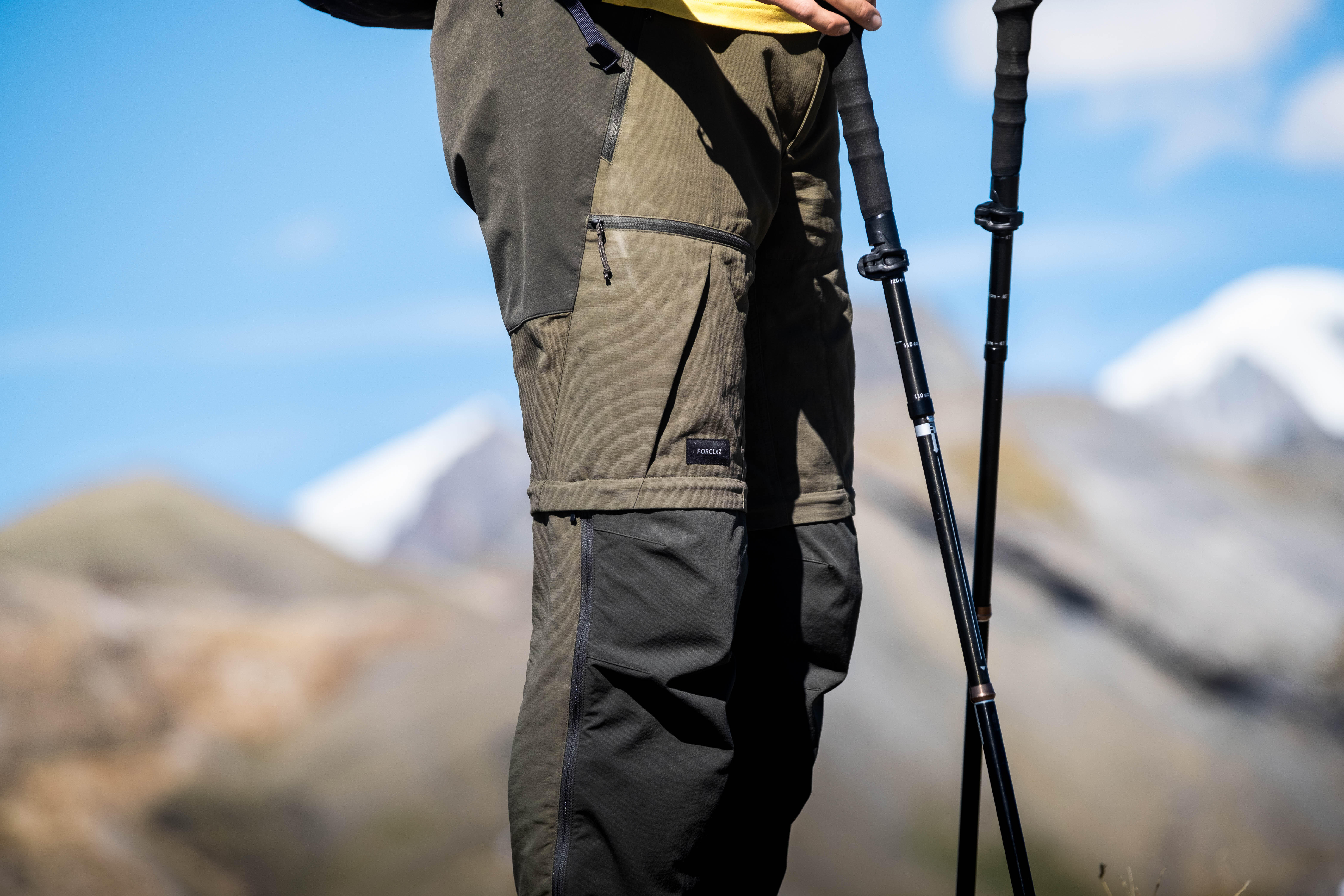 Men's 2-in-1 Hiking Pants - MT 500 - FORCLAZ