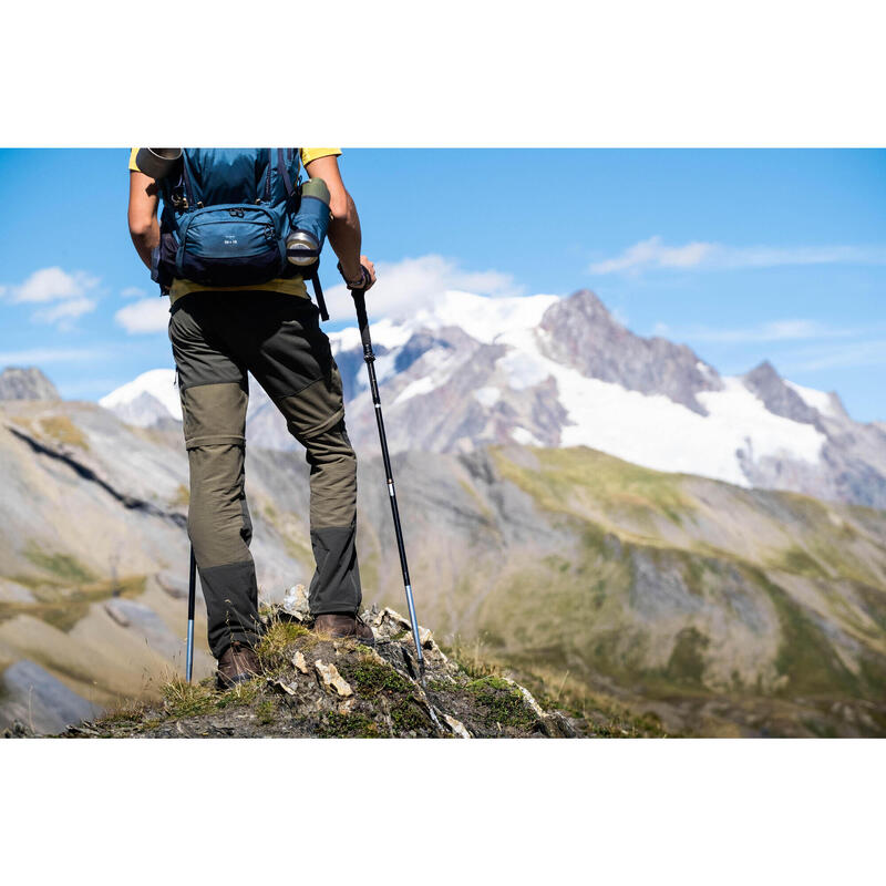 Pantalón desmontable montaña y trekking resistente Hombre MT500