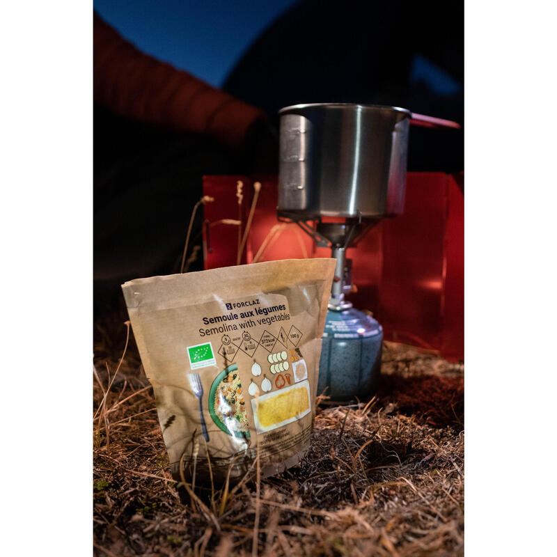 Vriesdroogmaaltijd voor trekking couscous met groenten bio vegetarisch 100 g