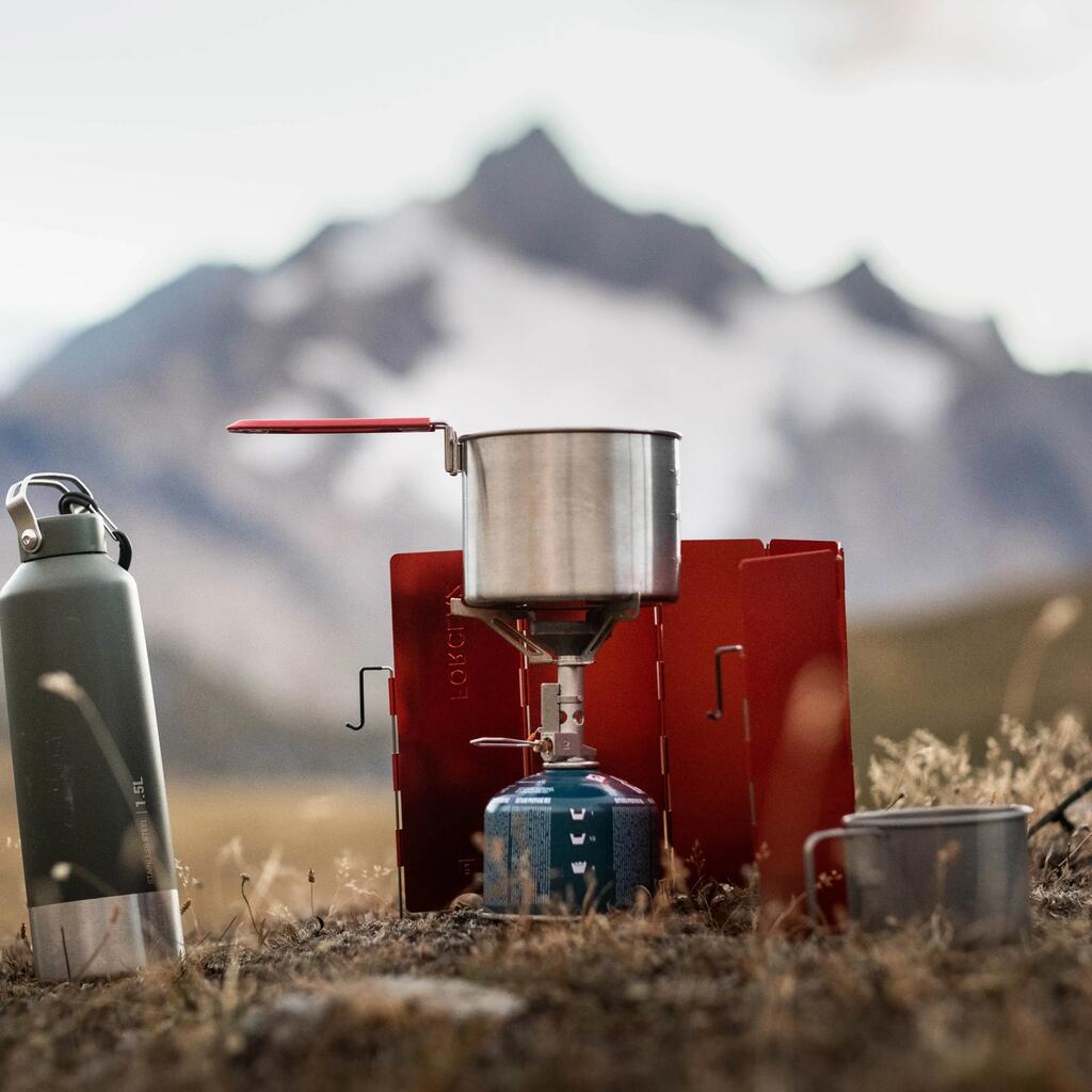 Lightweight and compact gas stove with lighter - MT500