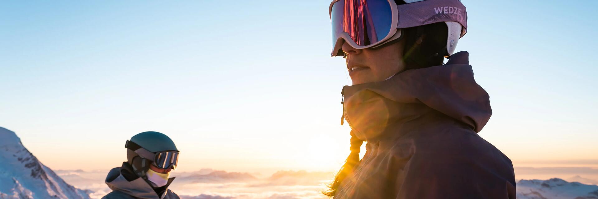 Comment associer masques et casques de ski 