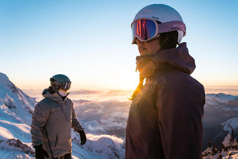 Chaquetas para los deportes de nieve