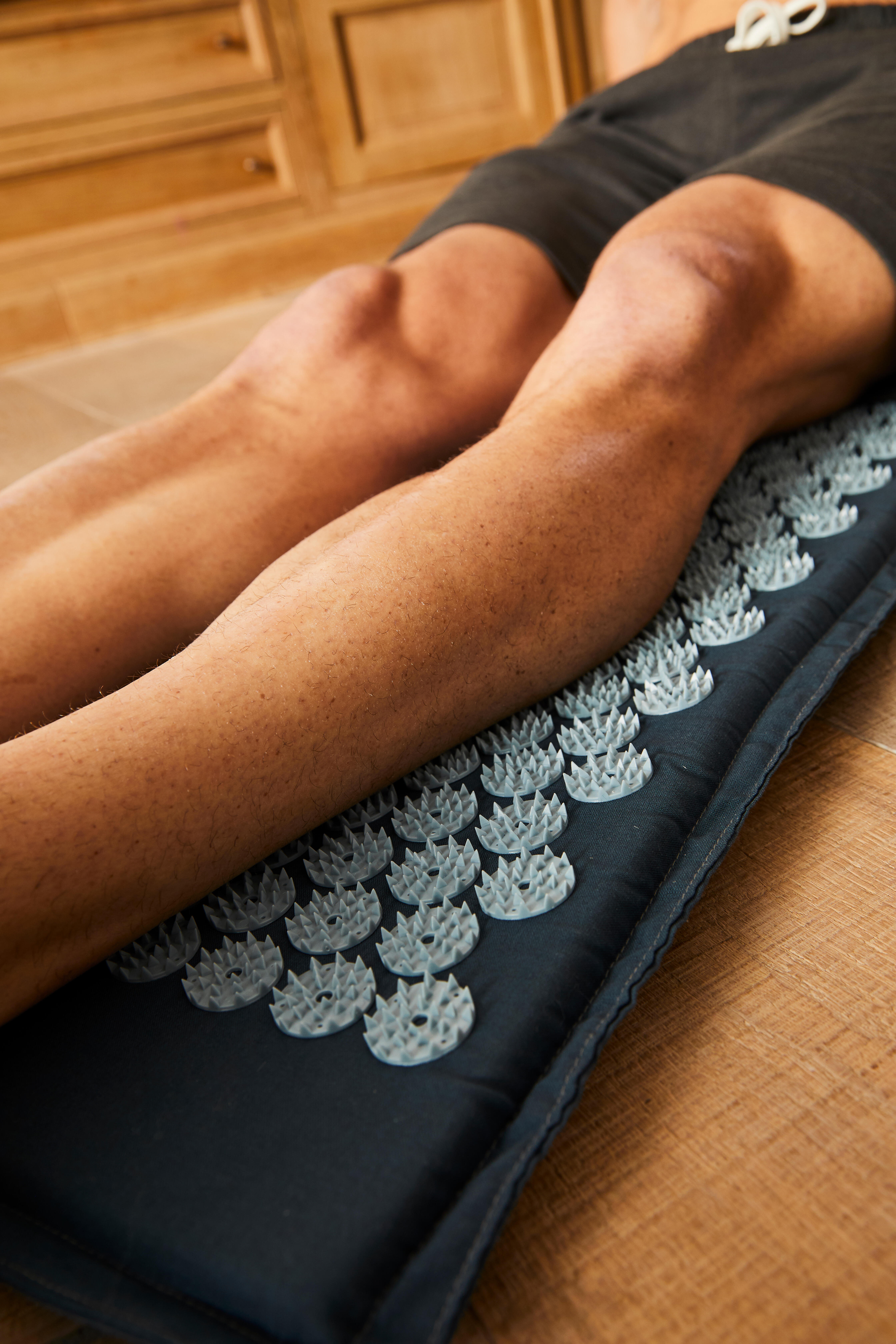 Tapis et coussin d’acupression – bleu - DECATHLON