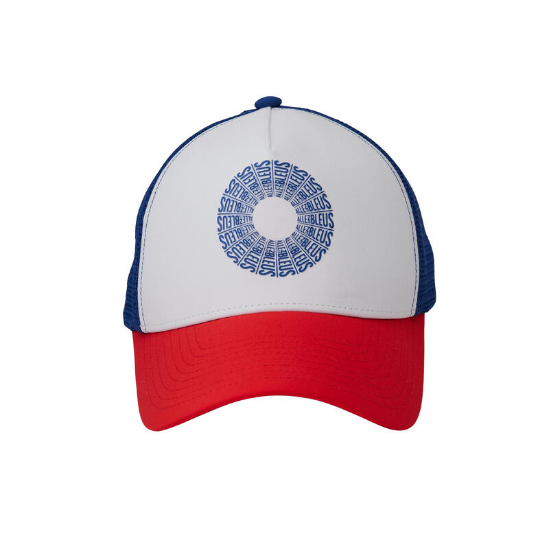 Casquette bleu blanc rouge cocarde Allez les Bleus mixte