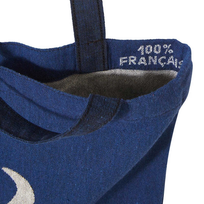 TOTEBAG BLEU SOUS LICENCE ALLEZ BLEUS Made in France