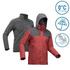 Men's 3-in-1 Waterproof Travel Jacket Travel 100 0°C - Red