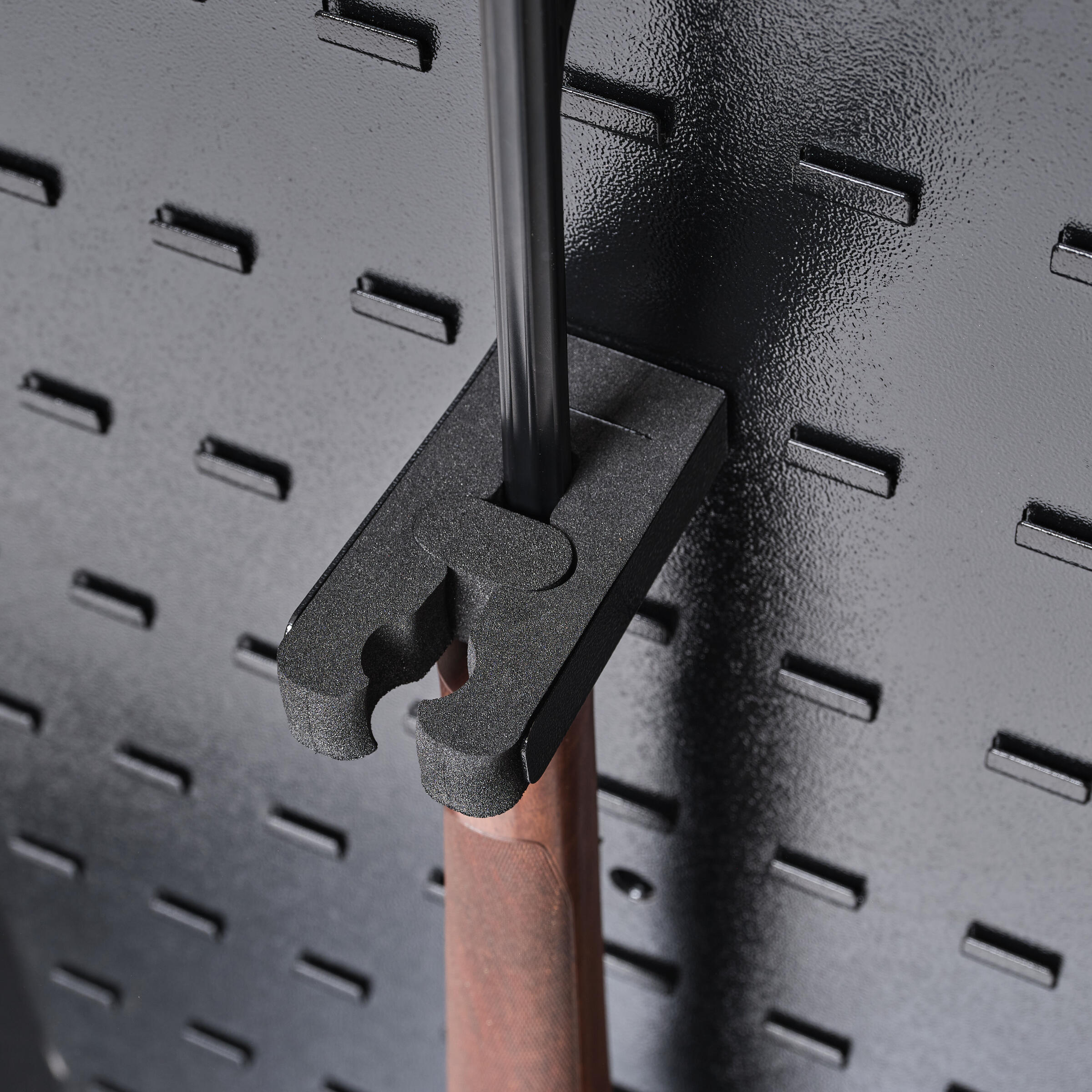Suporte de arma longa para cofre para armas modular