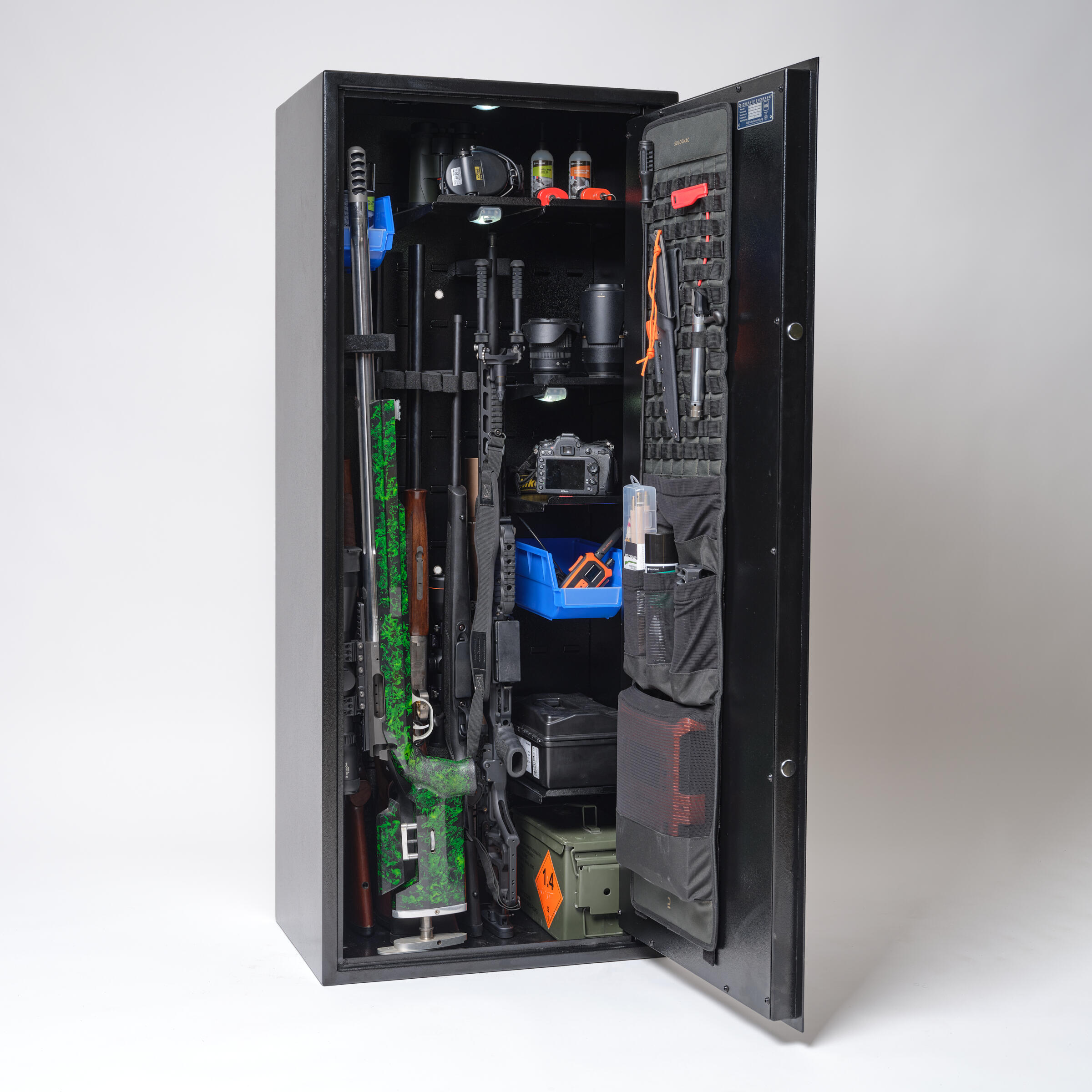 Organisation de porte pour armoire forte 6/14