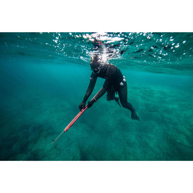 Pantalon activități sportive submarine neopren 5mm SPF 900 Negru Bărbați