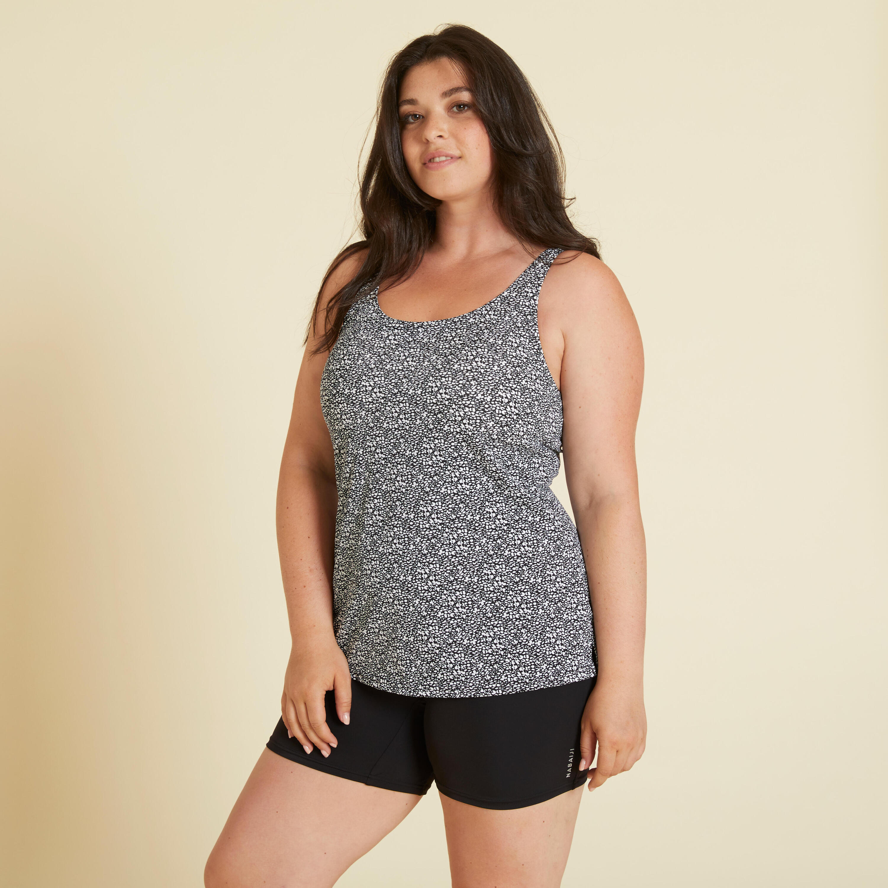 Costume intero donna HEVA TANKINI LEO nero 4/24