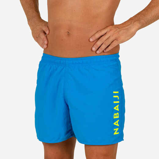 
      100 BASIC MEN'S SWIMMING SHORTS - LIGHT BLUE
  