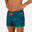 Schwimmshorts Herren kurz - 100 Tex blau