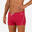 Calções de banho Natação Boxers - 100 Plus - Homem Vermelho/Bege