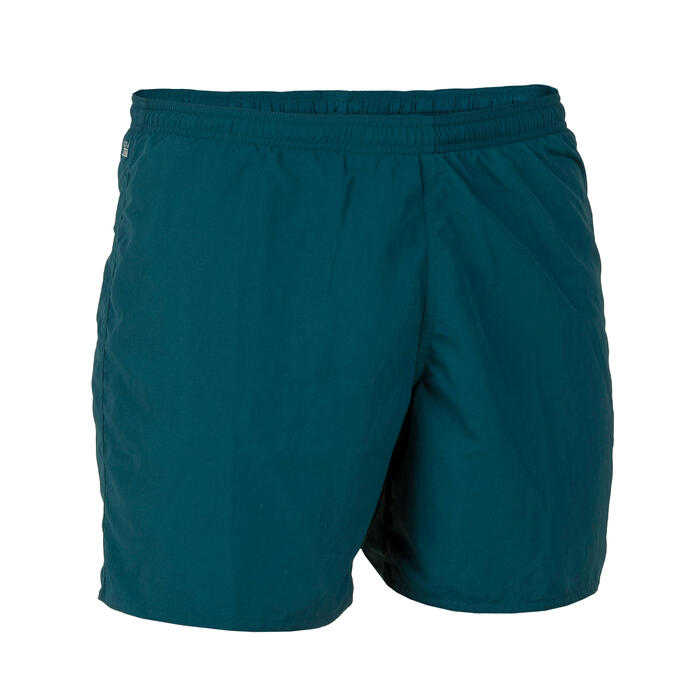 Men's Swimming Shorts Swimshort 100 Basic Turquoise Green