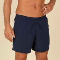 Men’s swimming shorts - Swimshort 100 Basic - Navy Blue Yellow