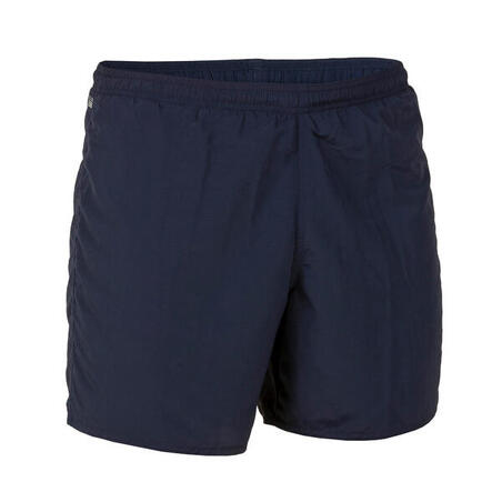 Short De Bain Natation Homme - Swimshort 100 Basic - Bleu Marine Jaune