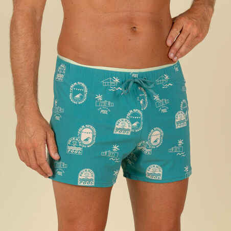 Men’s swimming shorts - Swimshort 100 Short - Pool Turquoise Green