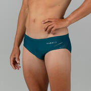 Costume slip 900 YOKE BALEO turchese-verde