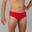 Badehose Slip Herren - 900 Yoke All Cell rot/orange 