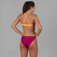 Women's Swimming Swimsuit Top Jana red orange