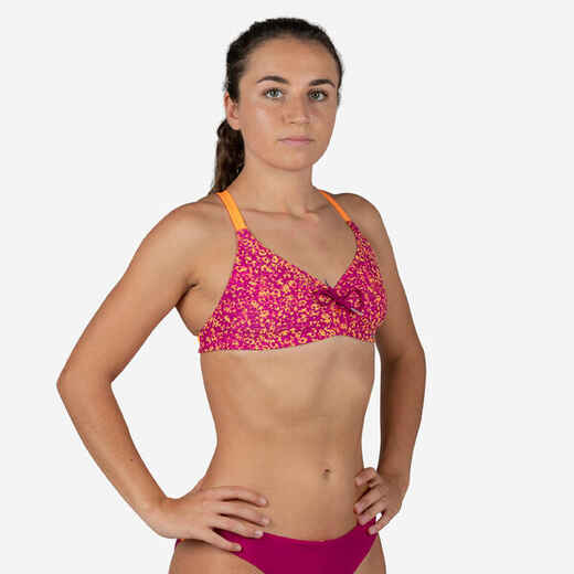 
      Women's Swimming Swimsuit Top Jana red orange
  