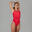 Women's Swimming One-Piece Swimsuit Lexa line red
