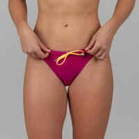 Women's Swimsuit Bottoms Jana lum burgundy red orange
