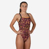 Women's one-piece Swimsuit Lexa Leo orange