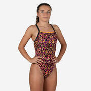 Bañador Mujer natación naranja Lexa 900