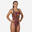 Bañador Mujer natación naranja Lexa 900