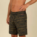 Men swim short Long 100 Jers Black Red