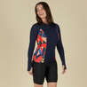 Women swimming top Una Pyva navy