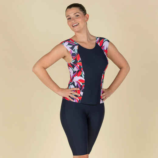 
      Maillot de bain de natation Femme Una tankini Lea Marine
  