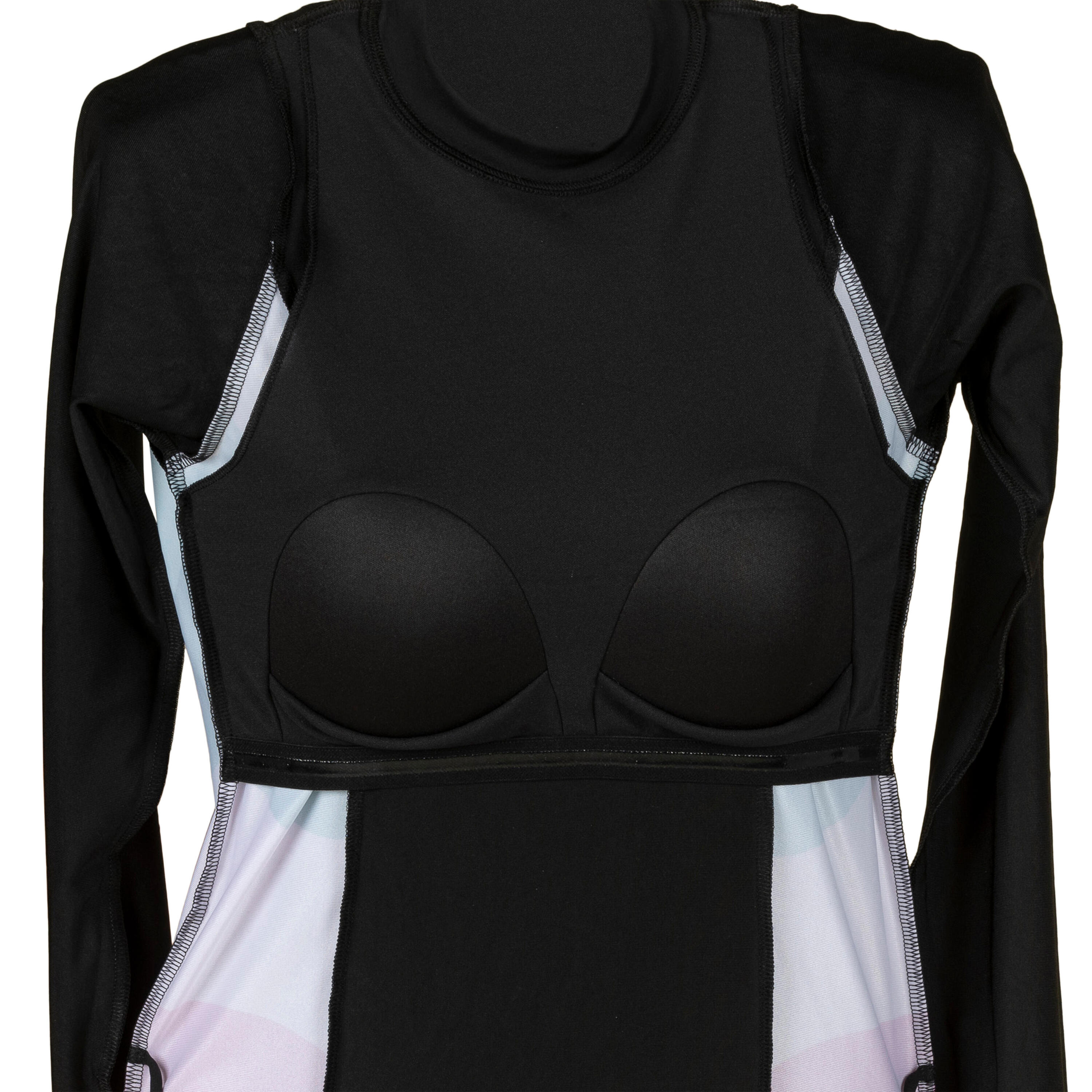 Women's swimming top Una Rainbow black 16/17