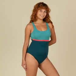 Women's 1-piece swimsuit Heva li Petrol Blue