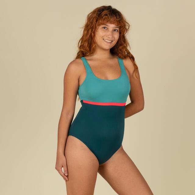 NABAIJI Traje de baño deportivo mujer azul celeste