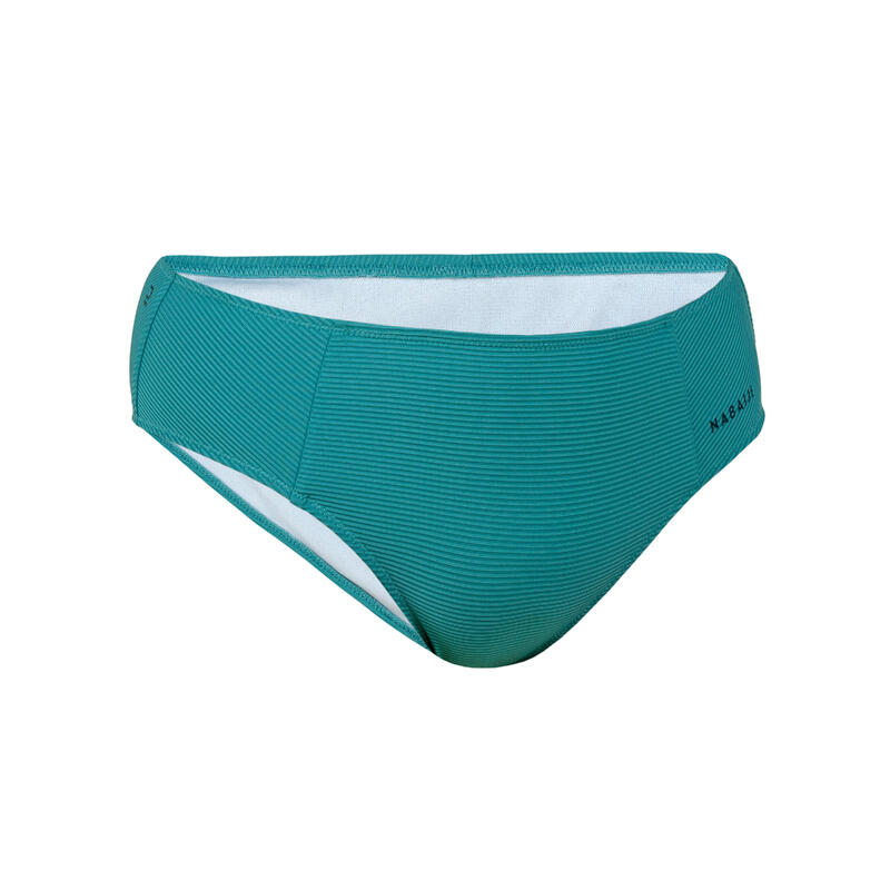 Bikinibroekje voor zwemmen dames Lila Simy blauw groen
