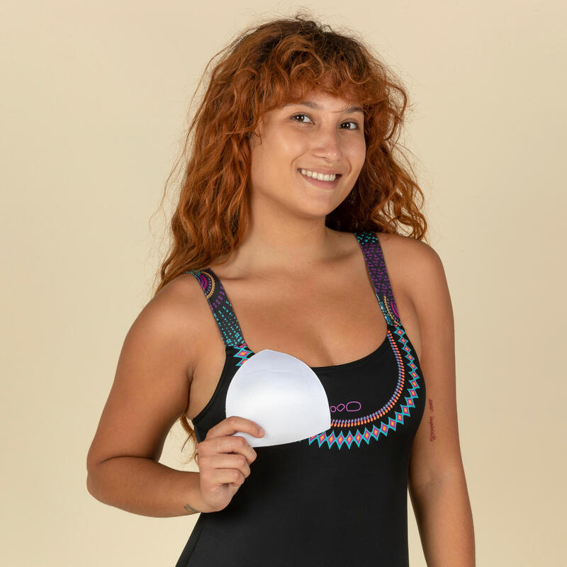 Bañador Mujer natación negro - Decathlon