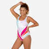 Vientisas moteriškas maudymosi kostiumėlis „Heva Joy Lea Lila“