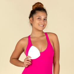 Maillot de Bain 1 Pièce de Natation Femme Pearl Rose Fushia