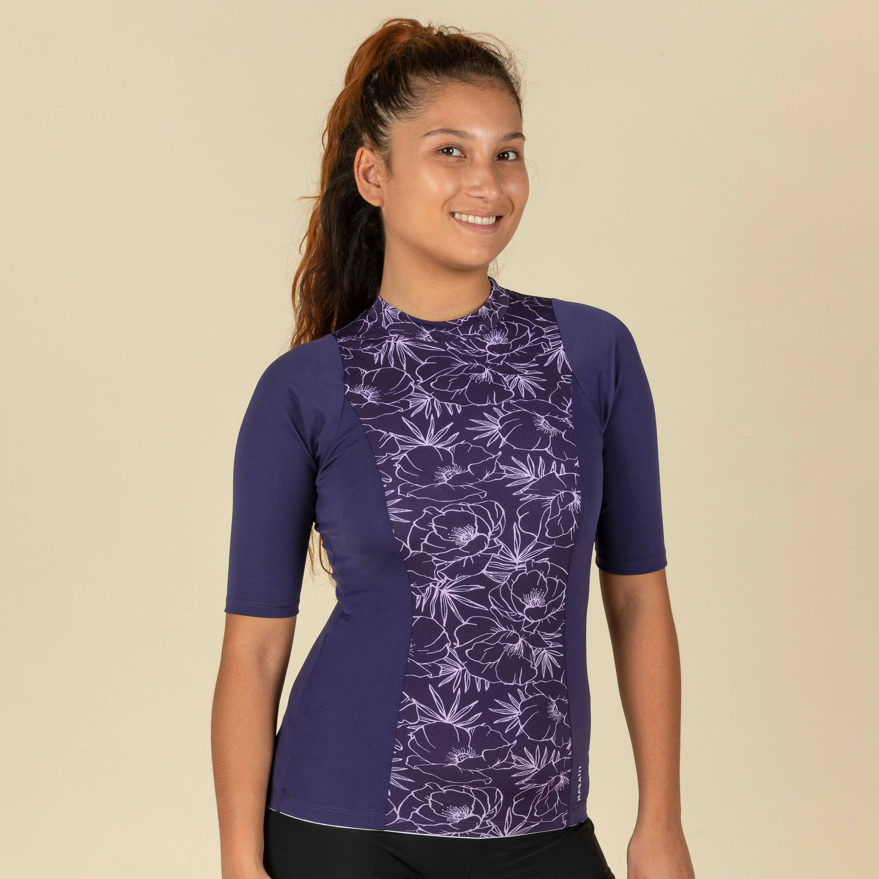 Women Swimming Top Una Light Soft & Quick-Dry Purple -  1